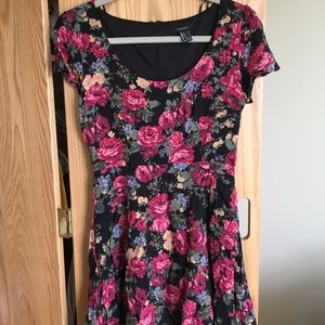 Forever 21 Floral Skater Dress